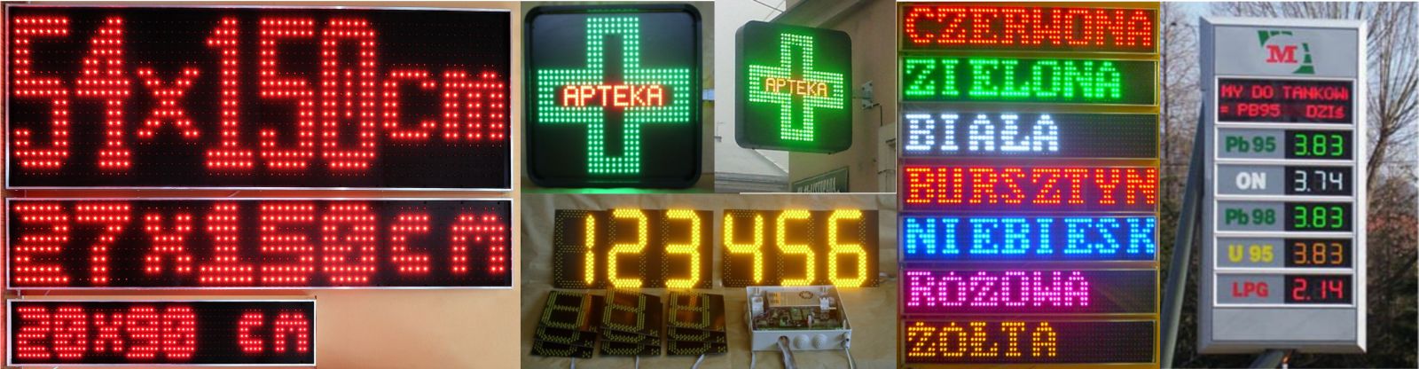 Reklamy led, Wyświetlacze led, Tablice led, Reklamy led, Polskiego producenta wyświetlaczy diodowych LED www.Tedsystem.pl